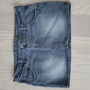 Abercrombie & Fitch - Gray Jean Skirt - Size 00